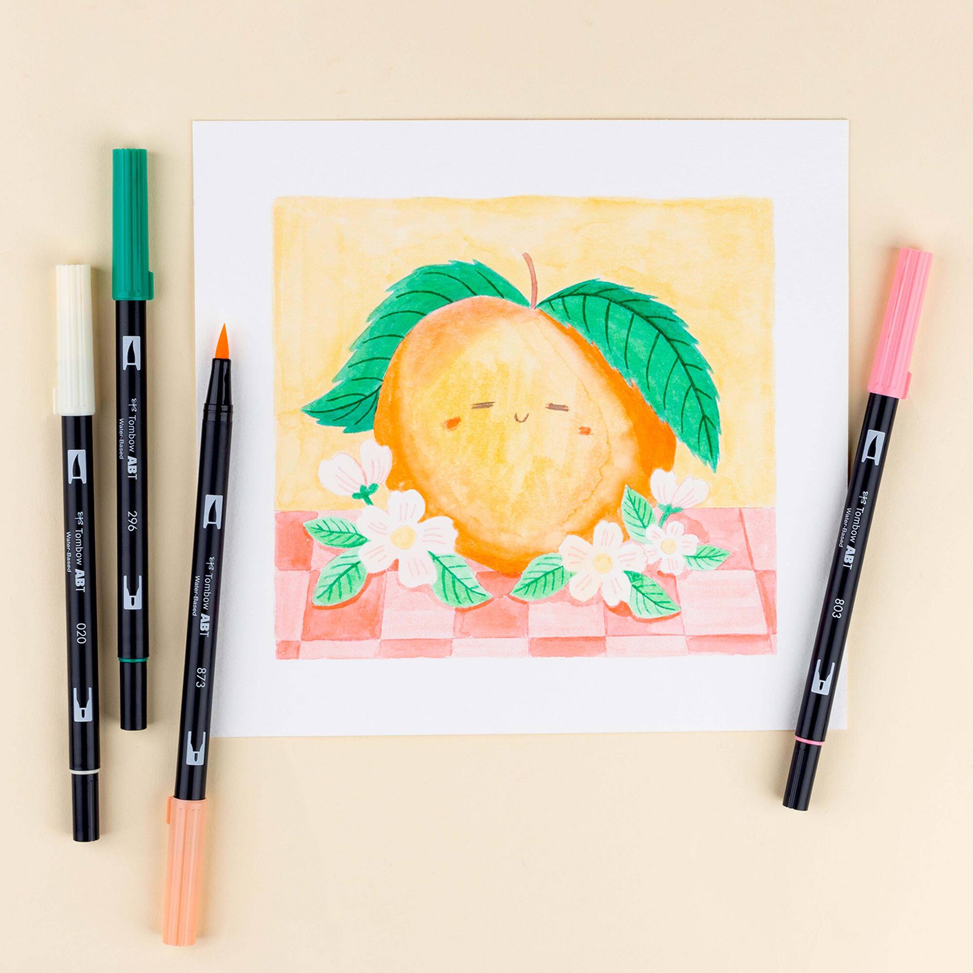 Tombow Just Peachy Dual Brush Pens